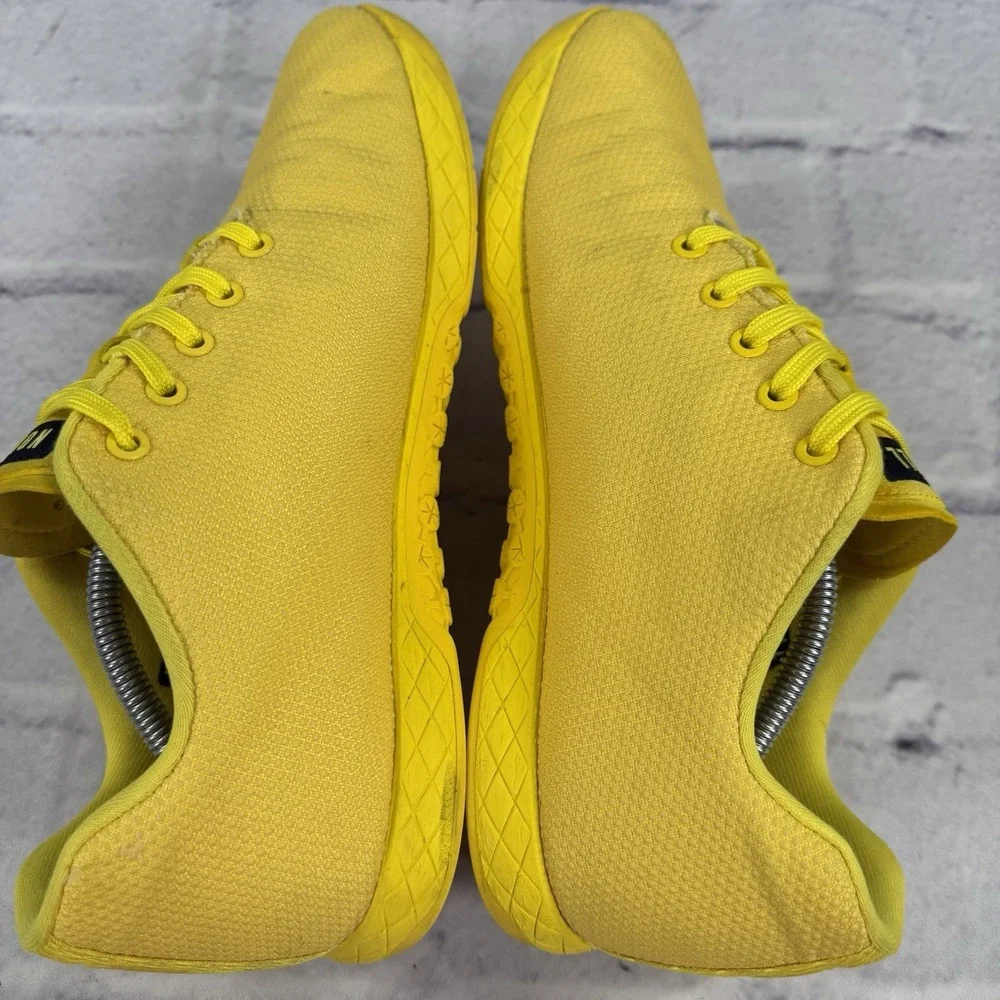 NoBull SuperFabric Trainers Lemon Drop Yellow Shoes Men's 12.5 Women's 14 Unisex